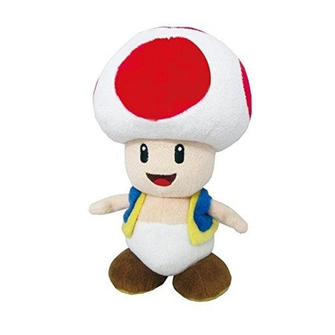 Nintendo Plush 8-inch Toad Red