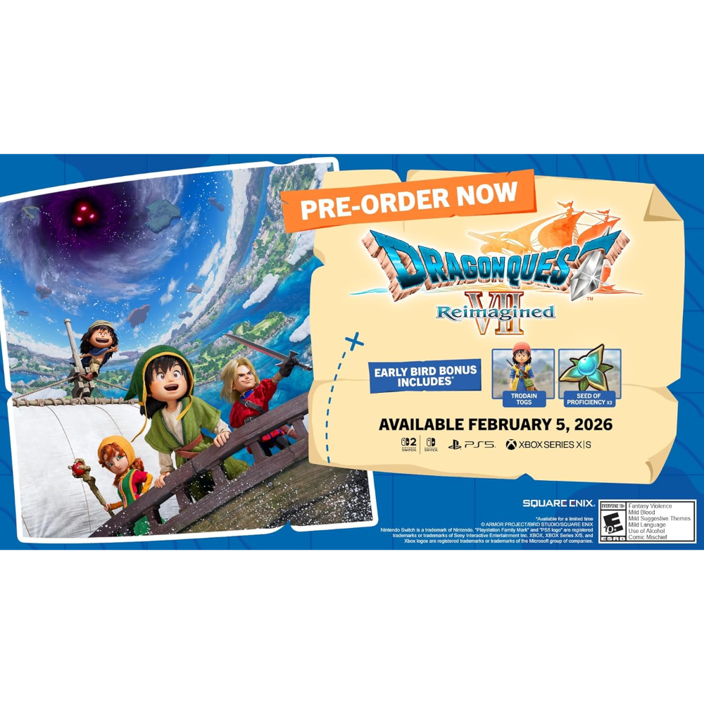 Dragon Quest VII: Reimagined - Switch