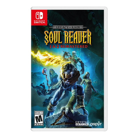 Legacy of Kain Soul Reaver 1&2 Remastered - Switch