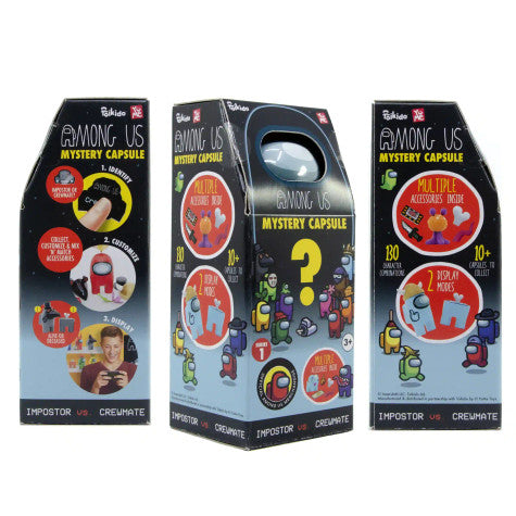Among Us: Mystery Figure Capsule w/ Acc S1 - Blind Box Display (12)