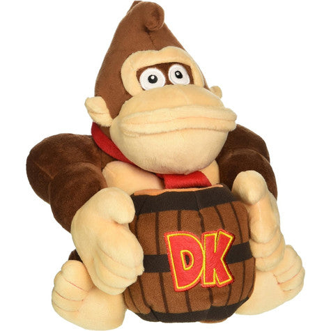 Nintendo Plush 8-inch Donkey Kong w/ Barrel
