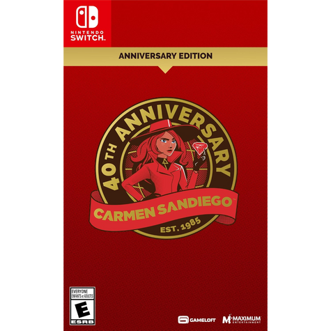 Carmen Sandiego: 40th Anniversary Edition - Switch