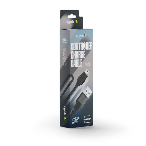 PS3 Controller Charge Cable (USB Type A to USB Mini) - xyab
