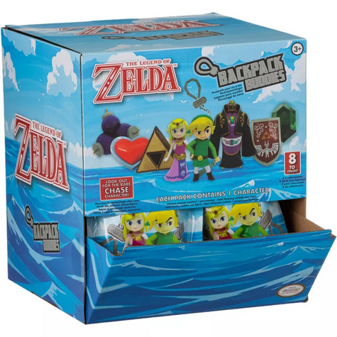 Backpack Buddies Keychains: Legend of Zelda - Bling Bag Display (24)