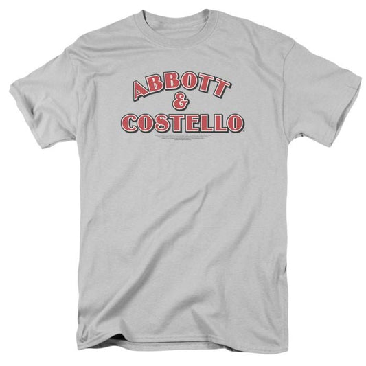Abbott & Costello Logo Adult Regular Fit Short Sleeve