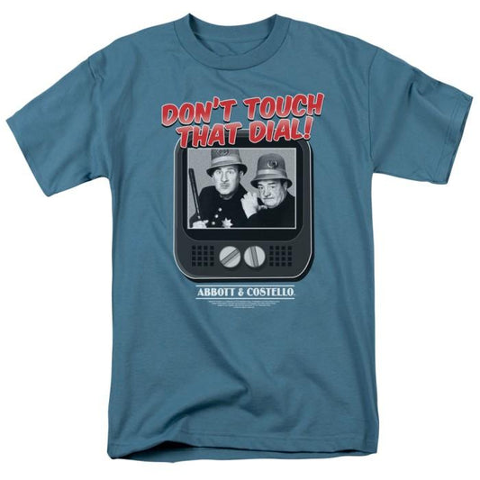 Abbott & Costello That Dial Adult Regular Fit Short Sleeve
