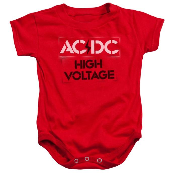 AC/DC : High Voltage Stencil
