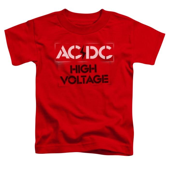 AC/DC : High Voltage Stencil