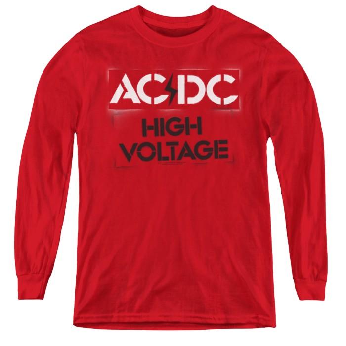 AC/DC : High Voltage Stencil