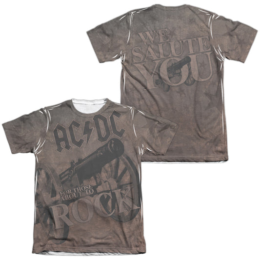 AC/DC/WE SALUTE YOU (FRONT/BACK PRINT)