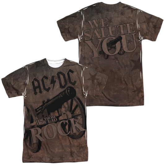 AC/DC/WE SALUTE YOU (FRONT/BACK PRINT)