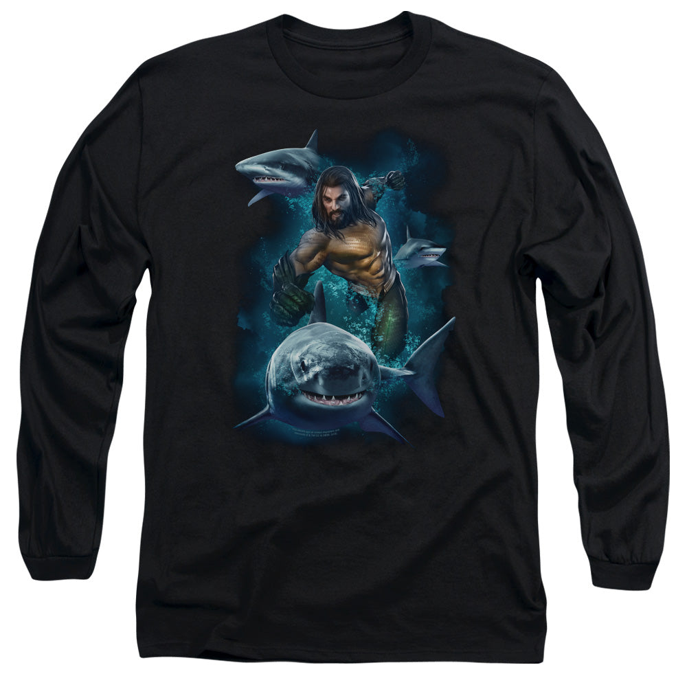 AQUAMAN MOVIE/SWIMMING WITH SHARKS
