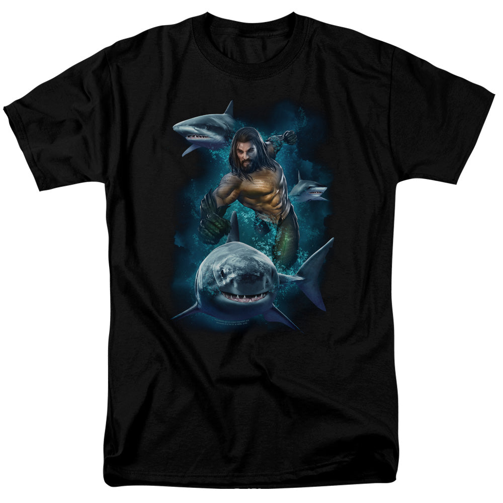 AQUAMAN MOVIE/SWIMMING WITH SHARKS