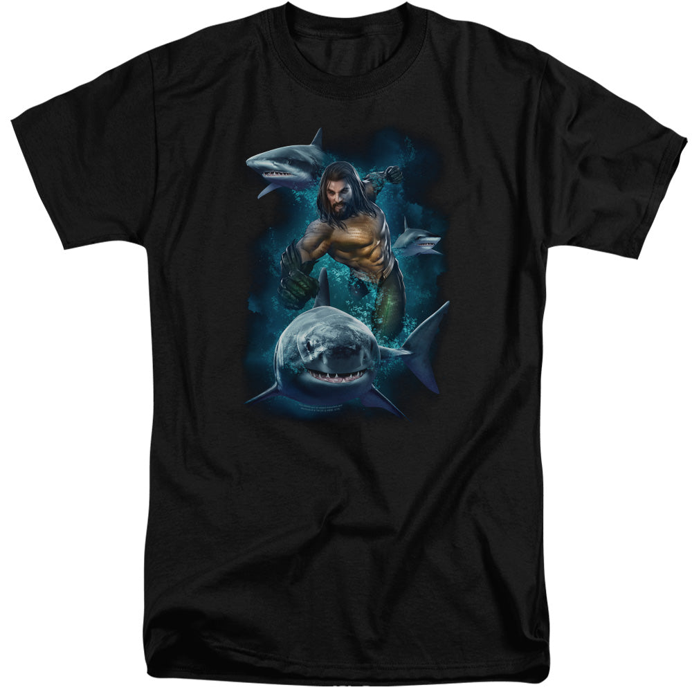 AQUAMAN MOVIE/SWIMMING WITH SHARKS