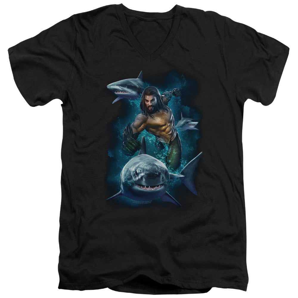 AQUAMAN MOVIE/SWIMMING WITH SHARKS