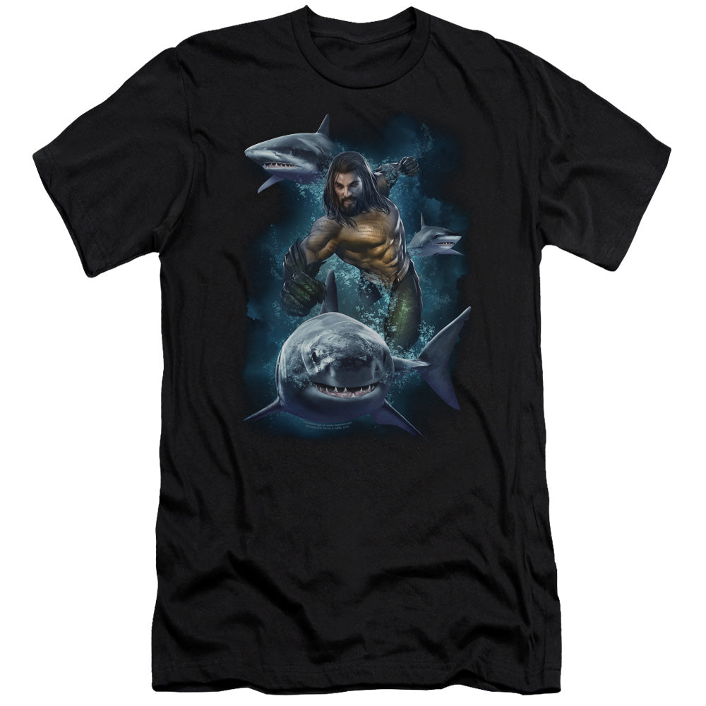 AQUAMAN MOVIE/SWIMMING WITH SHARKS