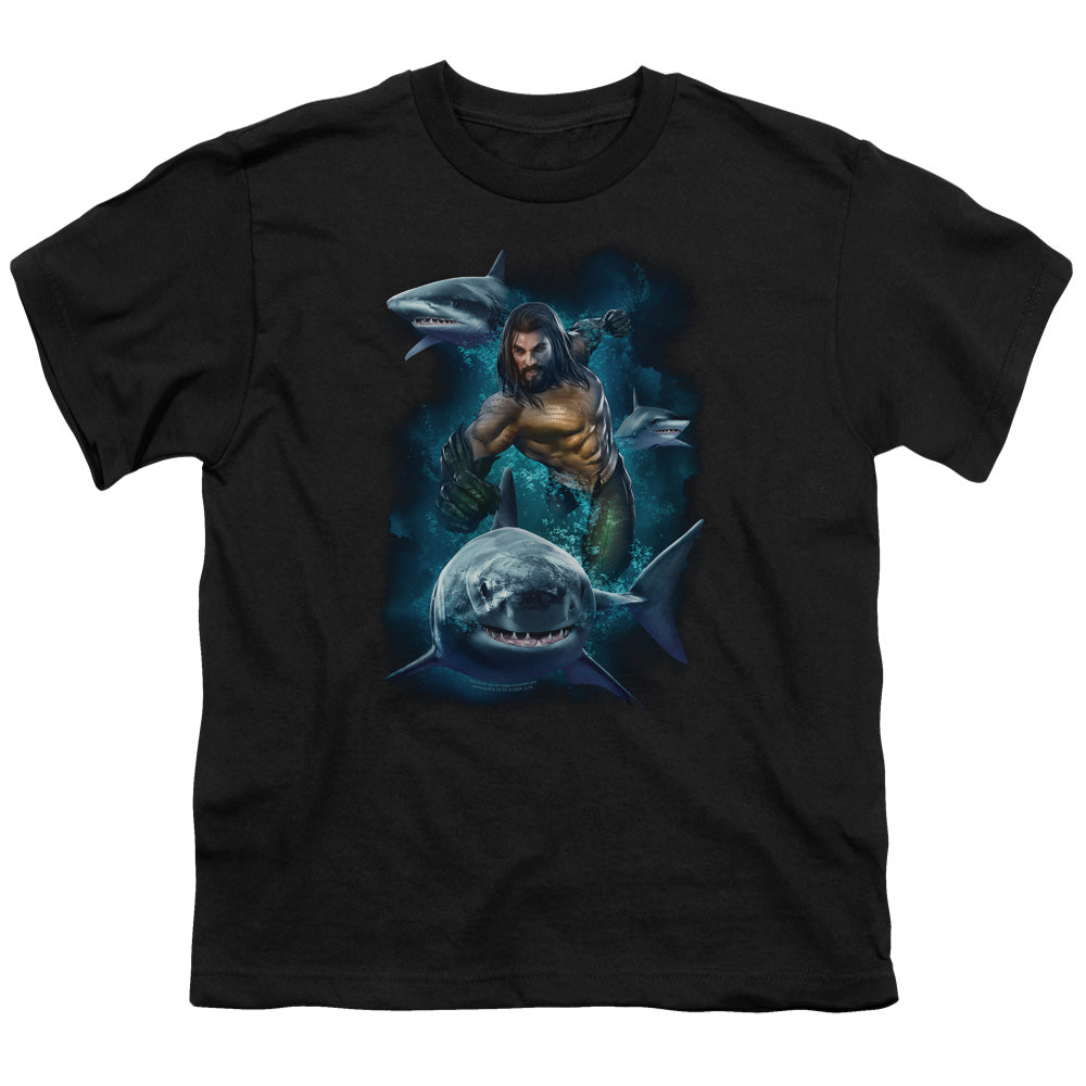 AQUAMAN MOVIE/SWIMMING WITH SHARKS