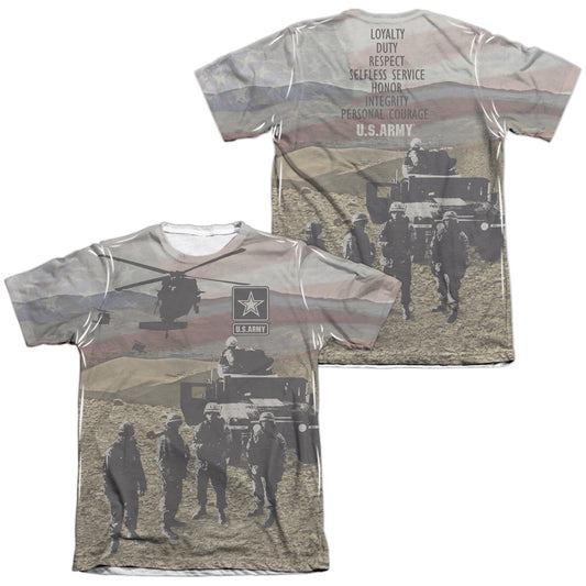 ARMY/VALUES (FRONT/BACK PRINT)