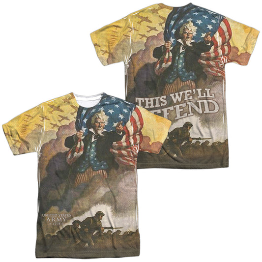 ARMY/VINTAGE POSTER (FRONT/BACK PRINT)