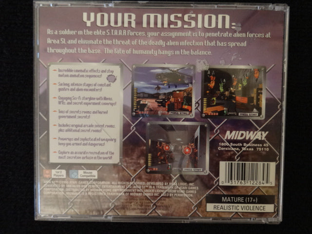 Area 51 Sony PlayStation