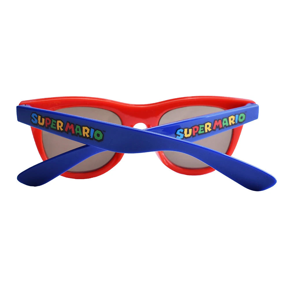 Arkaid Kids Sunglasses: Super Mario: Mario - Red Wayfarer