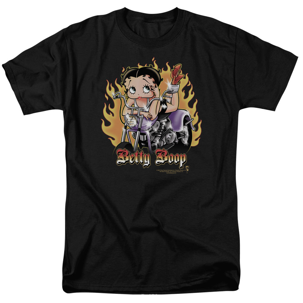 BETTY BOOP/BIKER FLAMES BOOP