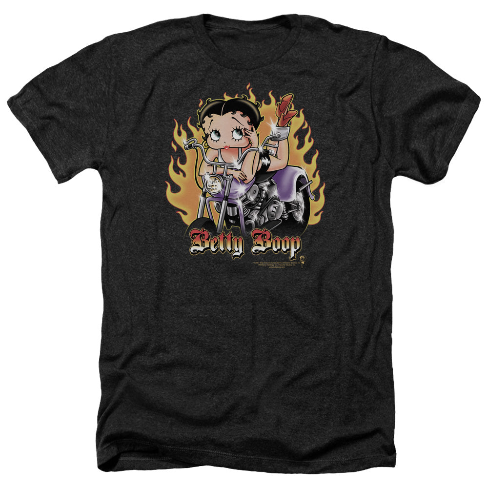 BETTY BOOP/BIKER FLAMES BOOP