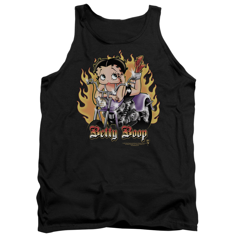 BETTY BOOP/BIKER FLAMES BOOP