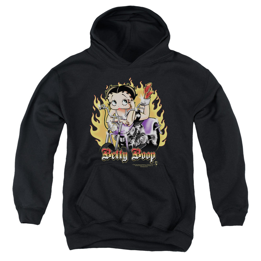 BETTY BOOP/BIKER FLAMES BOOP