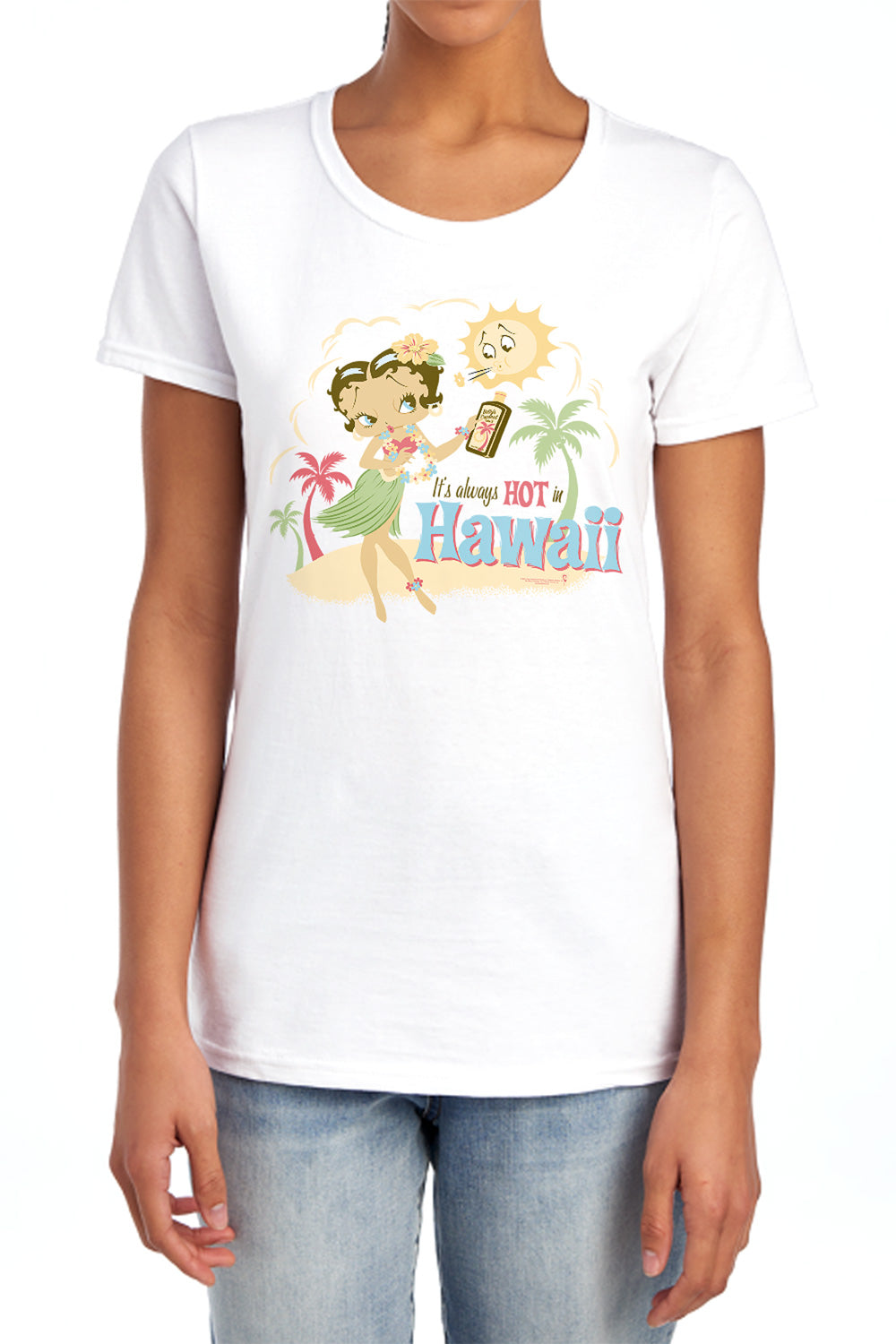 BETTY BOOP/HOT IN HAWAII