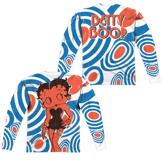 BETTY BOOP/MOD RINGS (FRONT/BACK PRINT)