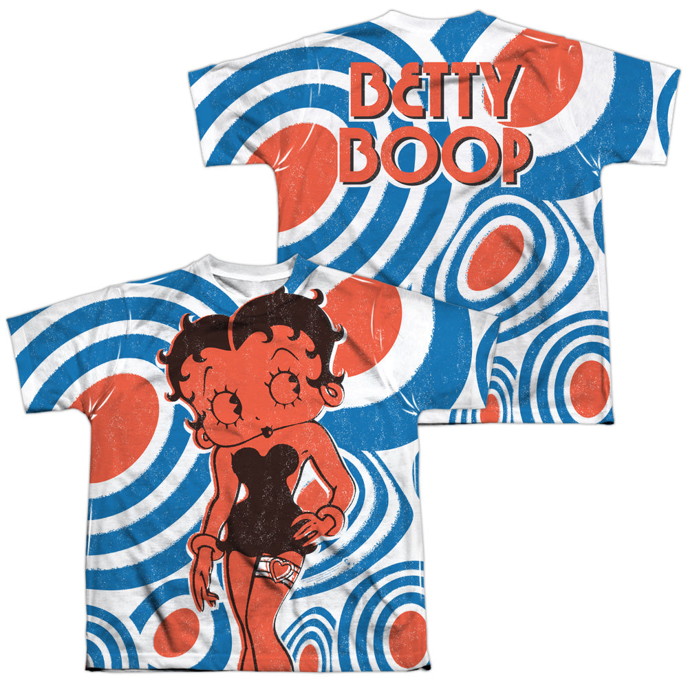 BETTY BOOP/MOD RINGS (FRONT/BACK PRINT)