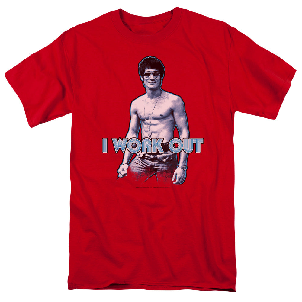 BRUCE LEE/LEE WORKS OUT