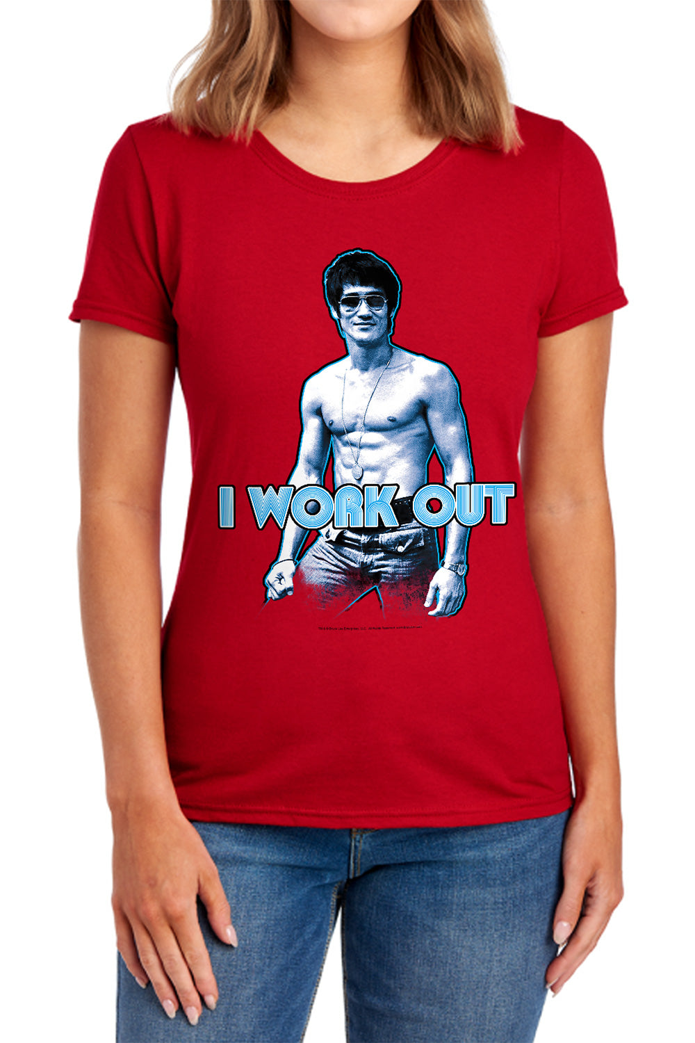 BRUCE LEE/LEE WORKS OUT