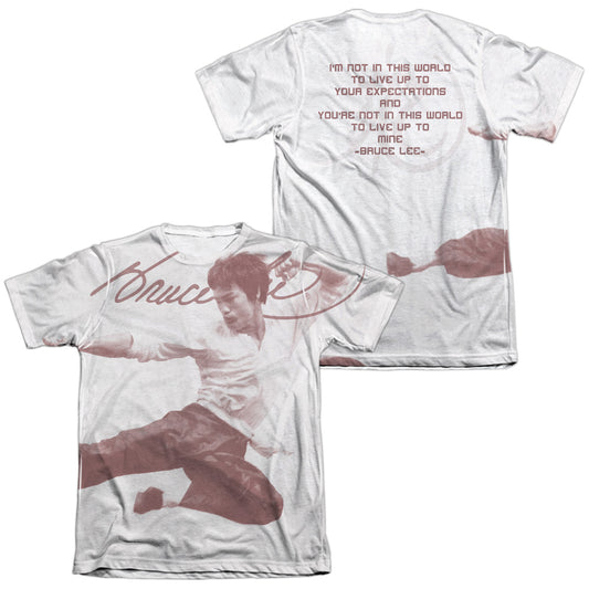 BRUCE LEE/EXPECTATIONS (FRONT/BACK PRINT)