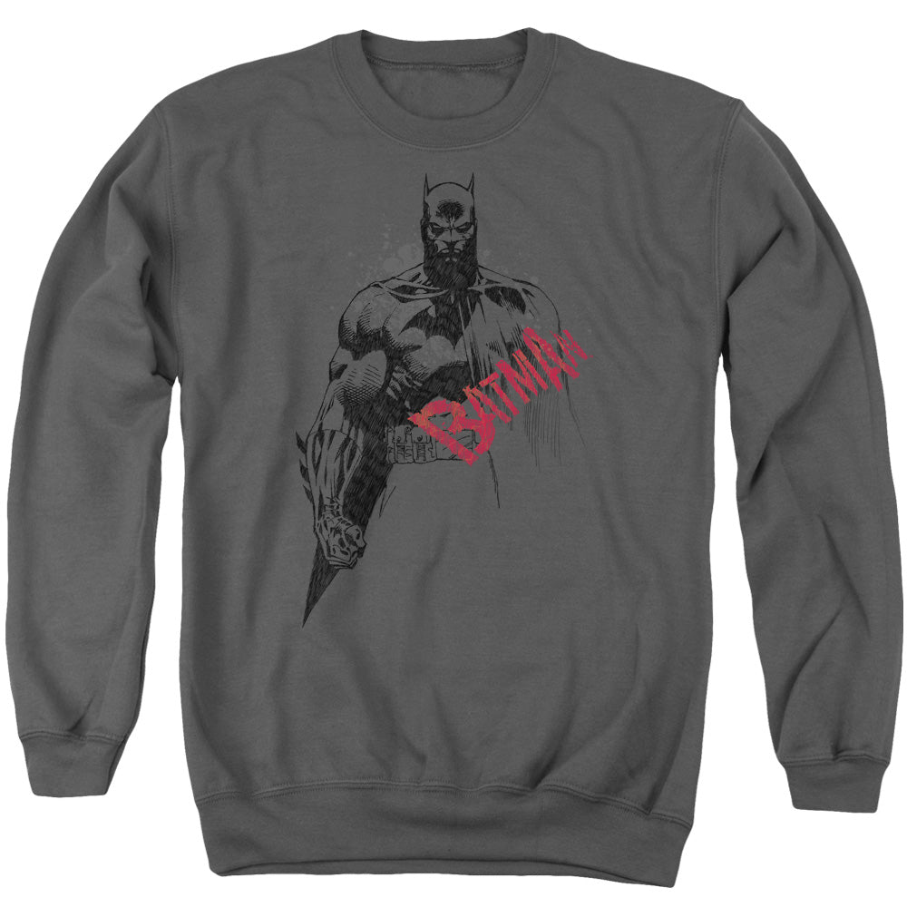 Sketch Bat Red Logo