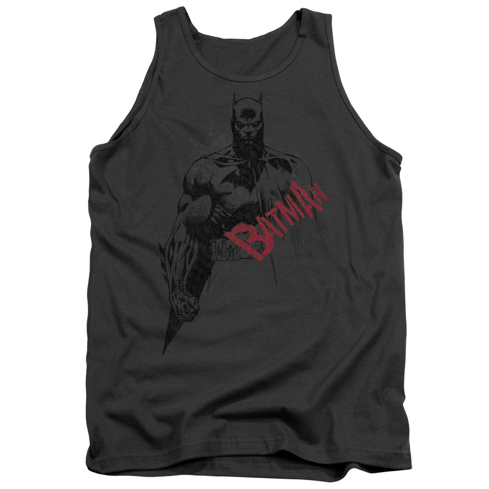 Sketch Bat Red Logo