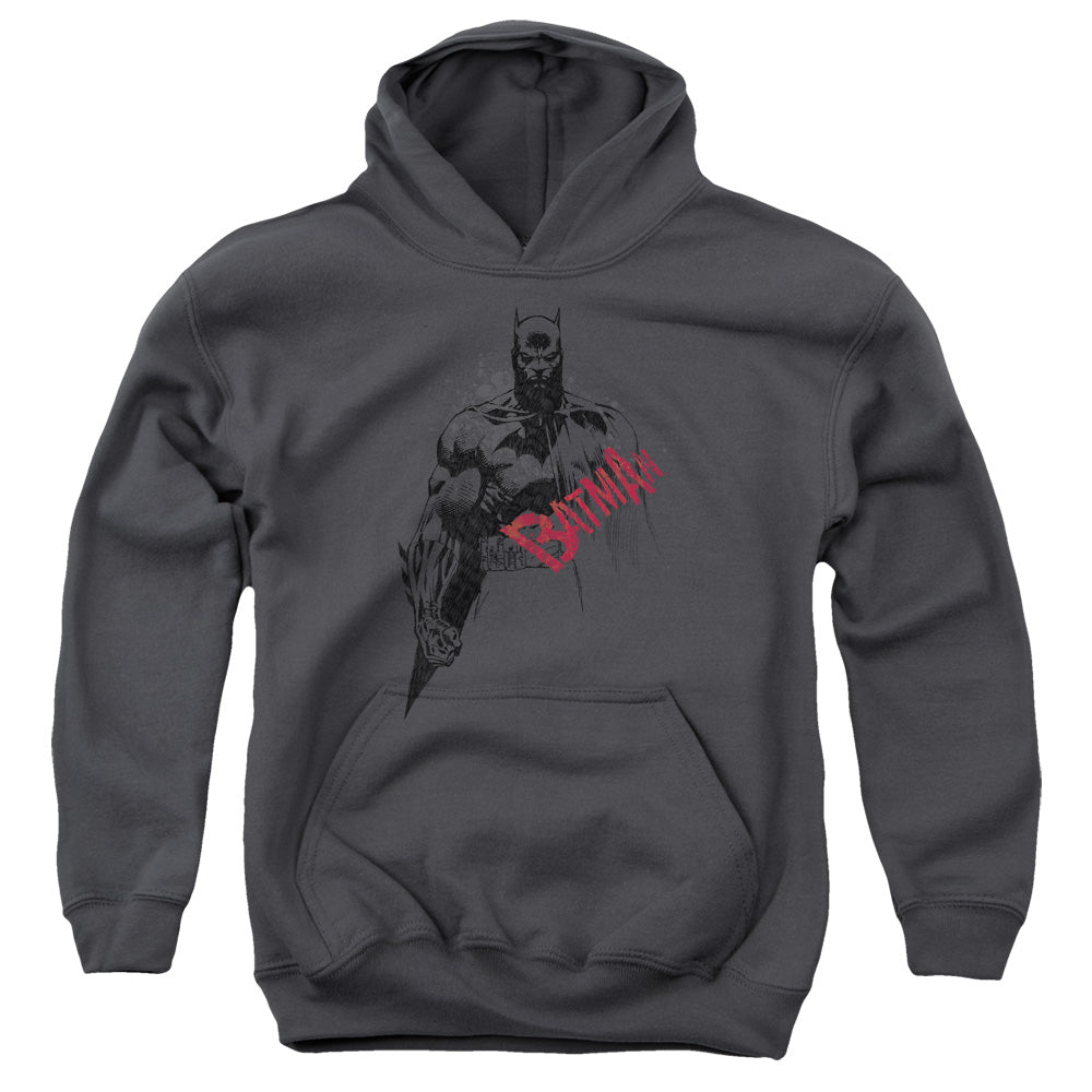 Sketch Bat Red Logo