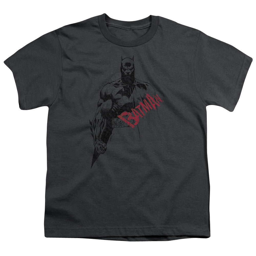 Sketch Bat Red Logo