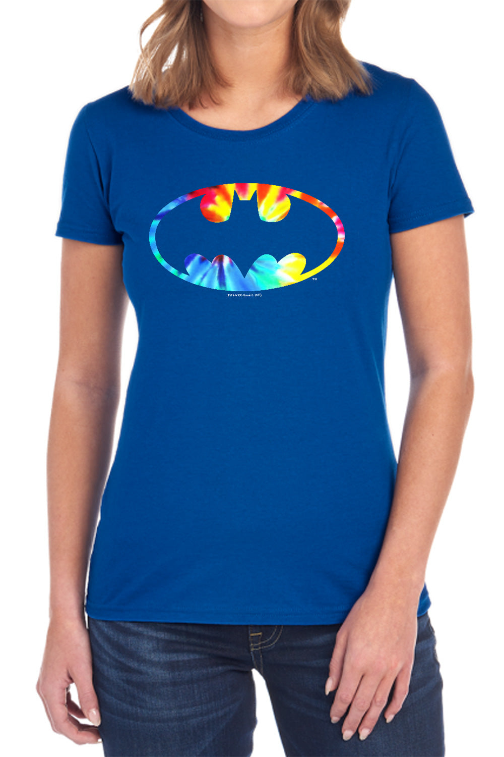 Tie Dye Batman Logo
