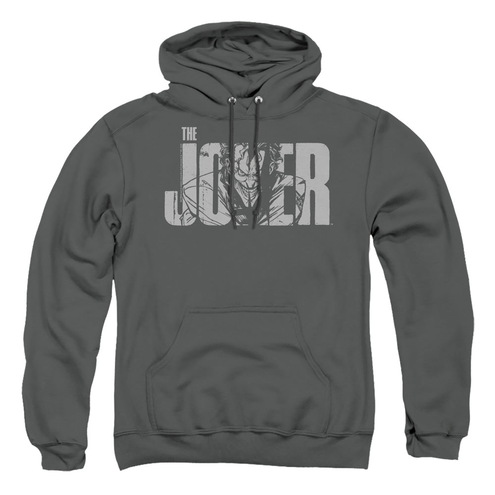 Joker Text On Gray