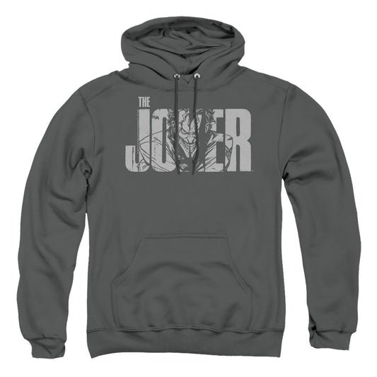 Joker Text On Gray