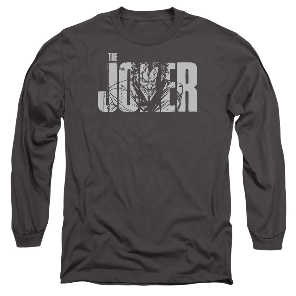 Joker Text On Gray
