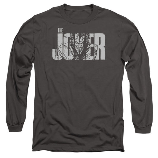 Joker Text On Gray