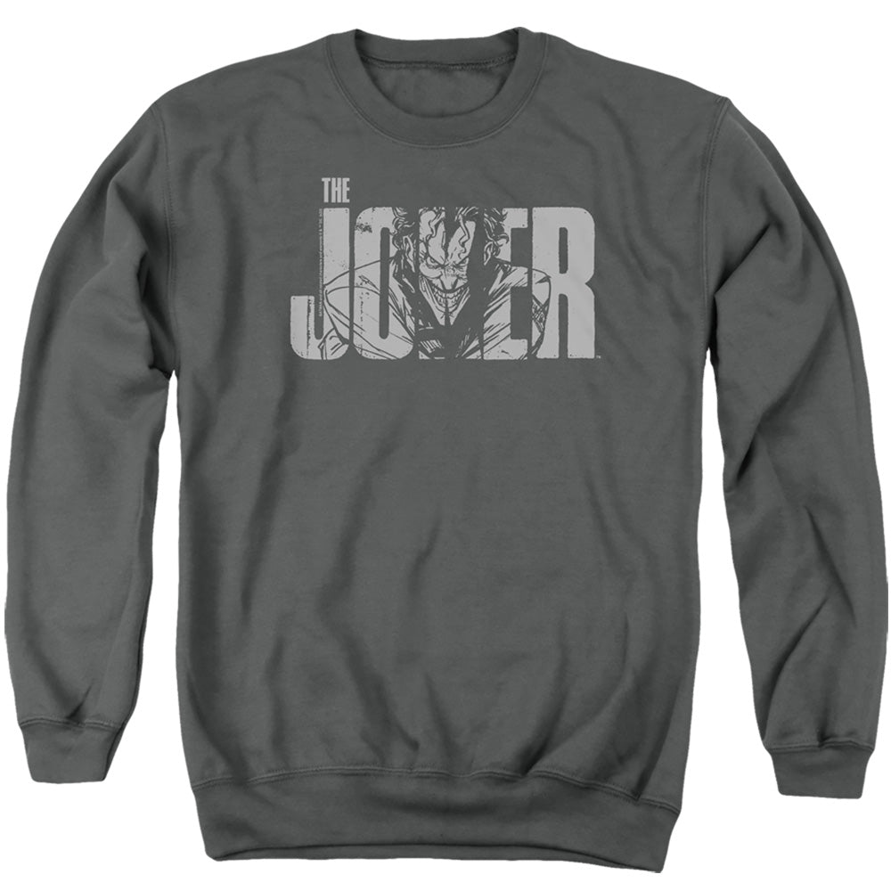 Joker Text On Gray