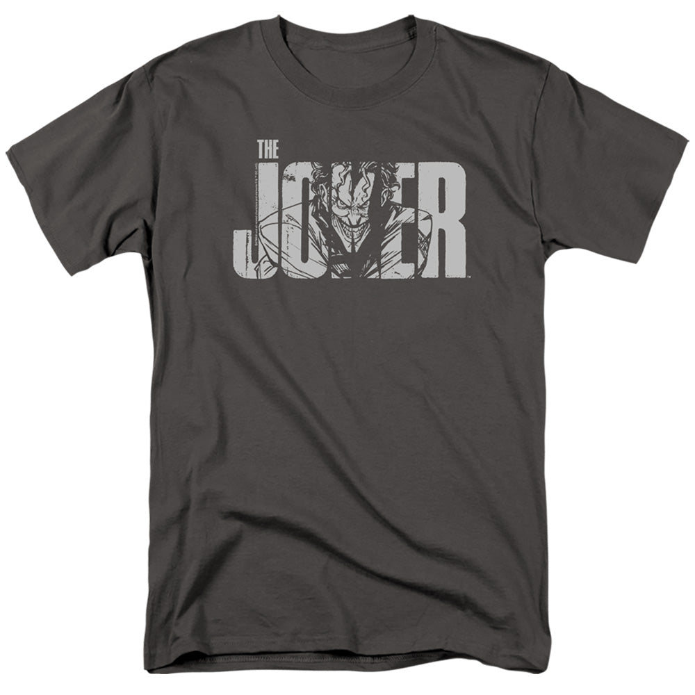 Joker Text On Gray
