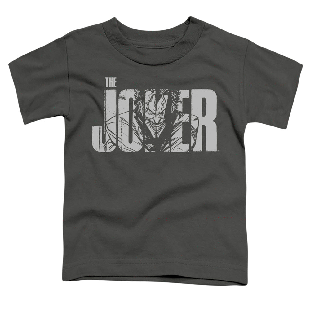 Joker Text On Gray