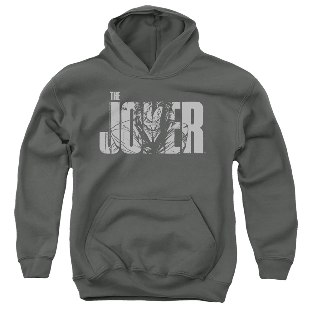 Joker Text On Gray