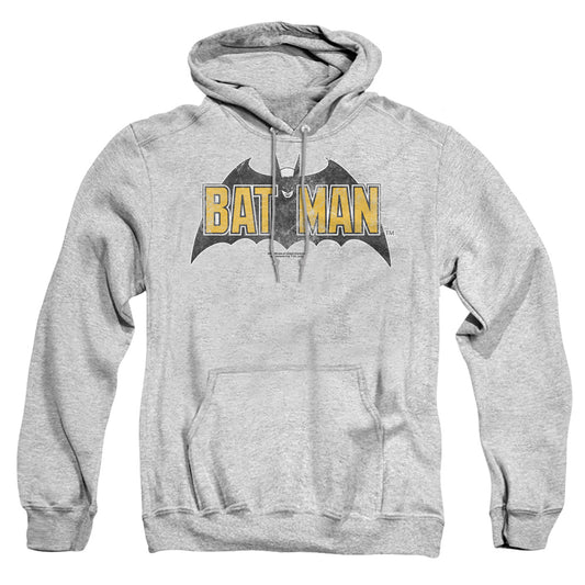 Vintage Bat Logo On Gray