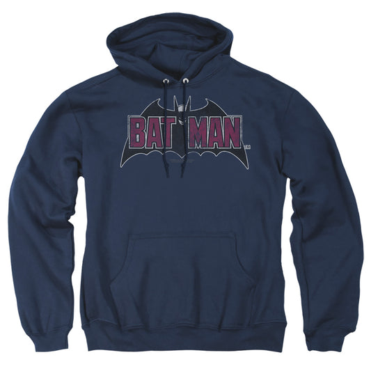 Vintage Bat Logo On Navy